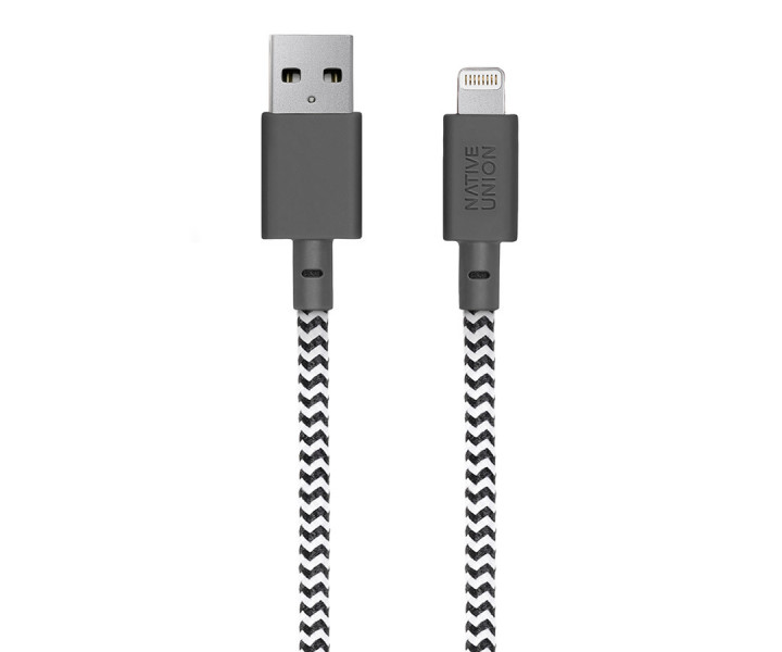 Кабель Native Union Belt Cable Lightning Zebra V2 